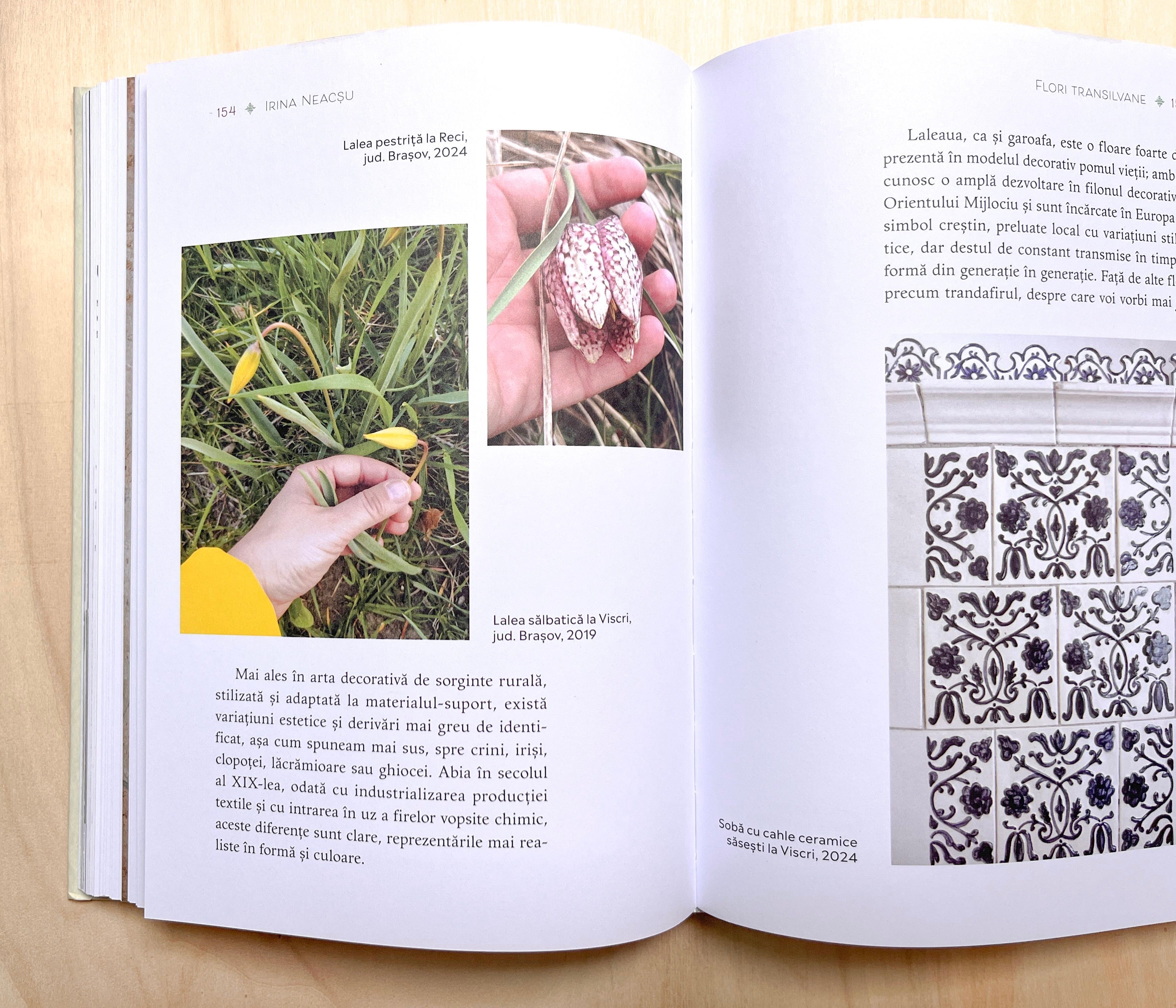 Book: (RO) Flori transilvane, 20 hand-signed copies